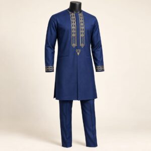 Men's Nigerian Senator Two-Piece Outfit